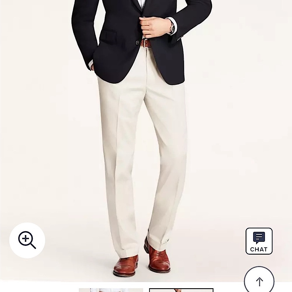 NWT Brooks Brothers wrinkle-resisted men’s chinos